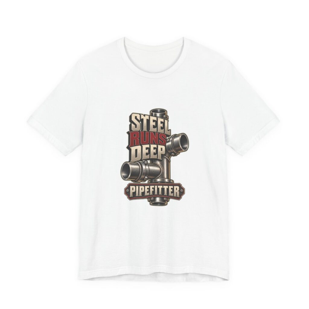 Steel Runs Deep Pipefitter Tee