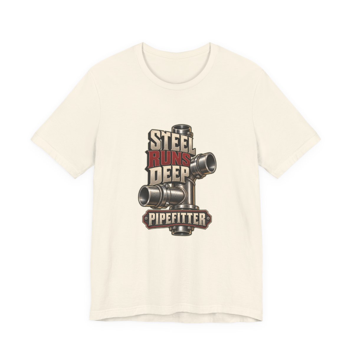 Steel Runs Deep Pipefitter Tee - Image 5