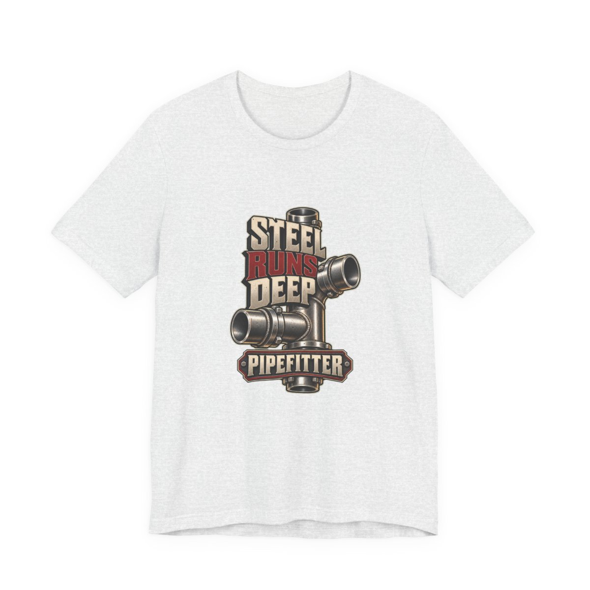 Steel Runs Deep Pipefitter Tee - Image 7