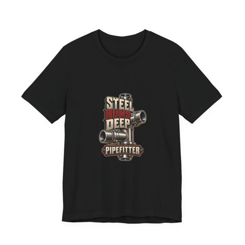 Steel Runs Deep Pipefitter Tee